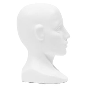 DSC05517 Manekin Głowa Uniwersalny Biały Manekin Głowa Uniwersalny Biały